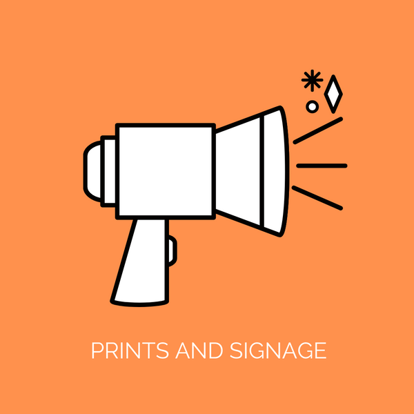 Prints and signage